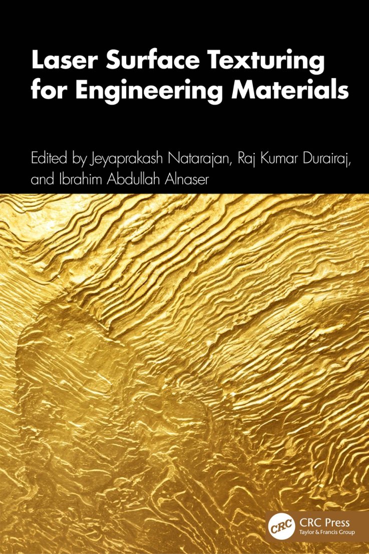 Cover of Laser Surface Texturing for Engineering Materials - Jeyaprakash Natarajan