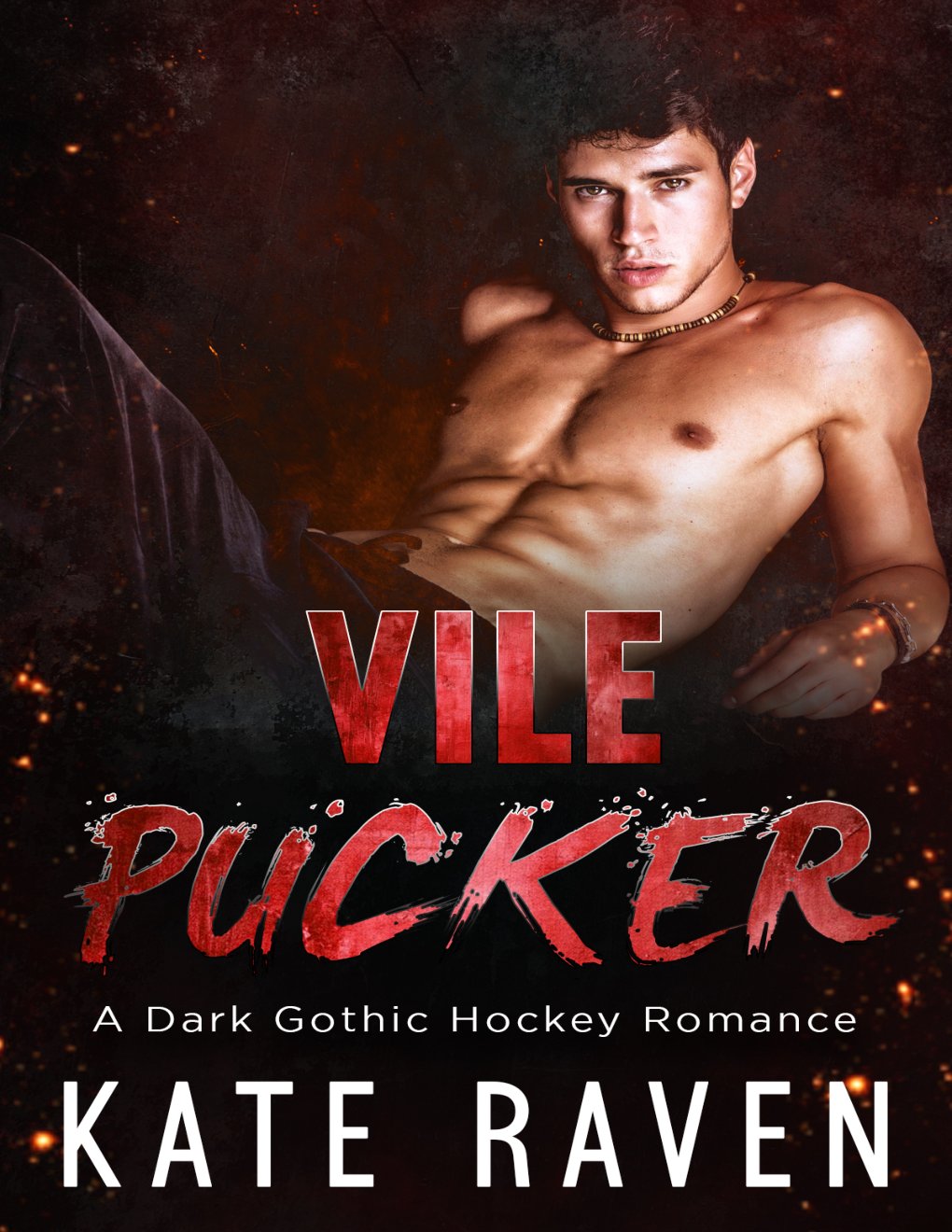 Cover of Vile Pucker: A Dark Gothic Hockey Romance