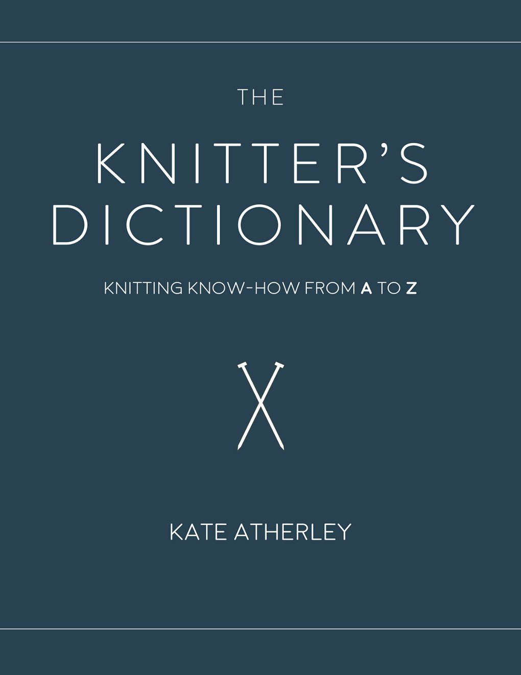 Cover of The Knitter's Dictionary