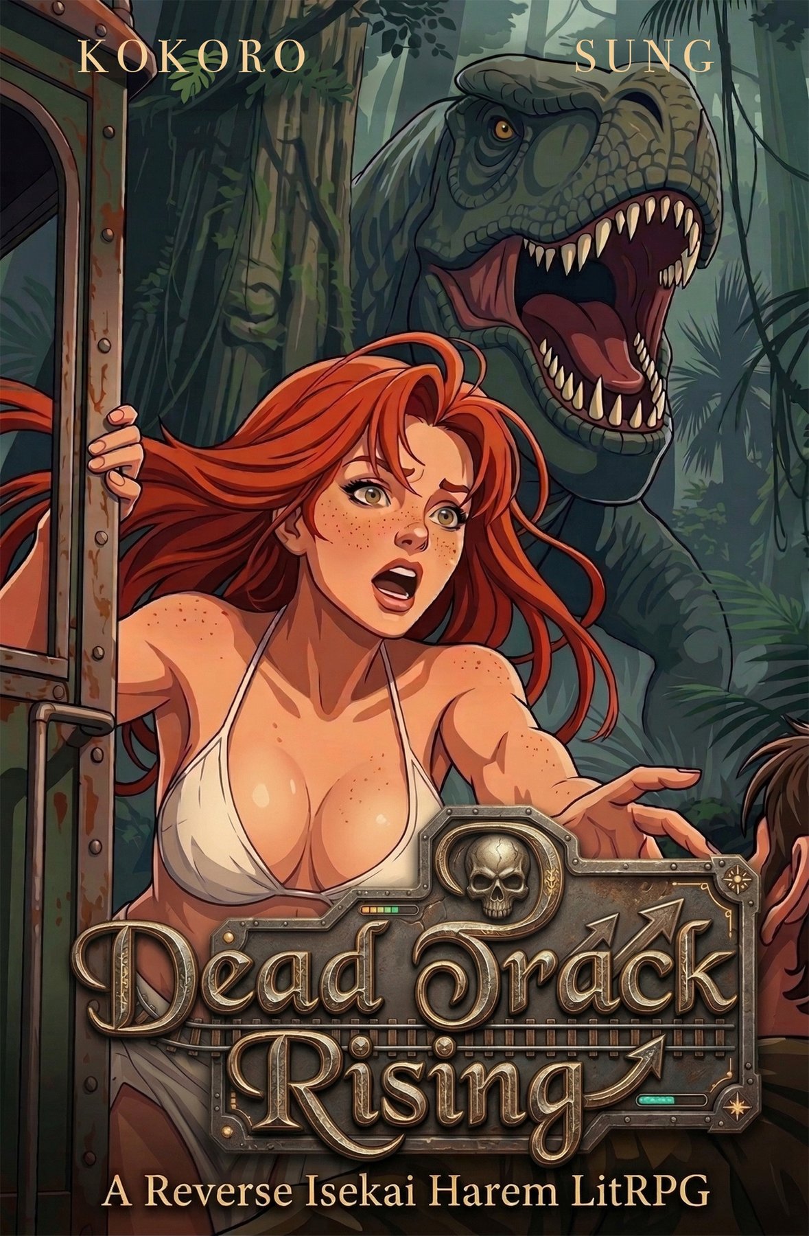 Cover of Dead Track Rising: A Reverse Isekai Harem LitRPG