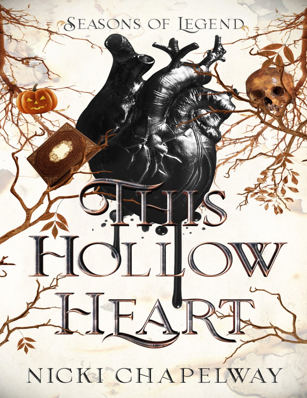 Cover of This Hollow Heart: A Dark Fantasy Enemies to Lovers Romance