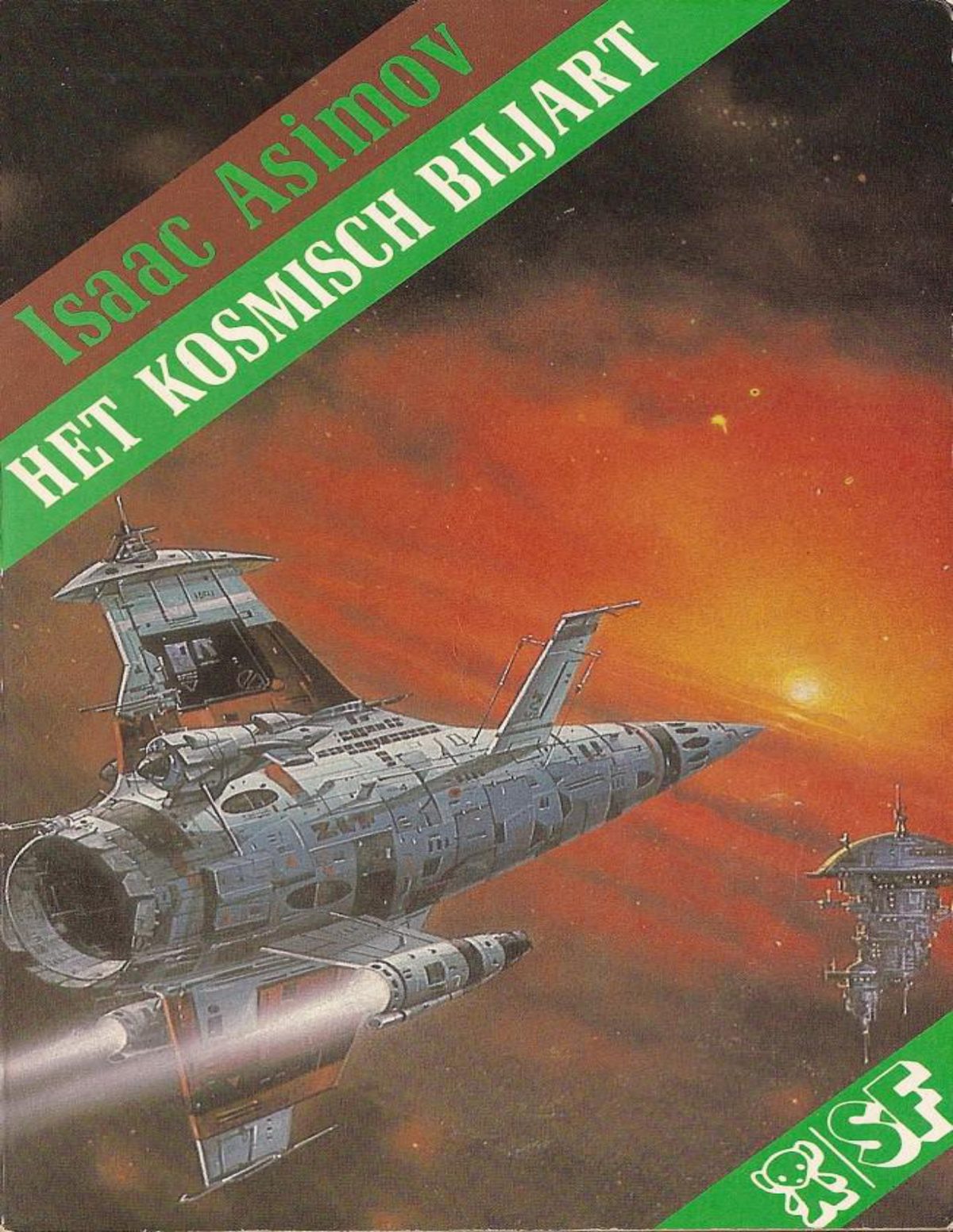 Cover of Het Kosmisch Biljart- Vierentwintig Verhalen (1950)