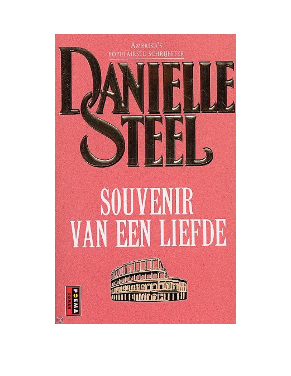 Cover of Souvenir van een liefde