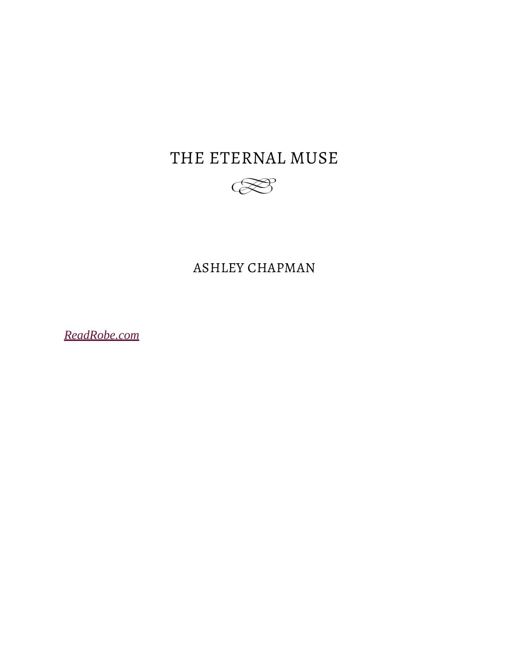 Cover of The Eternal Muse