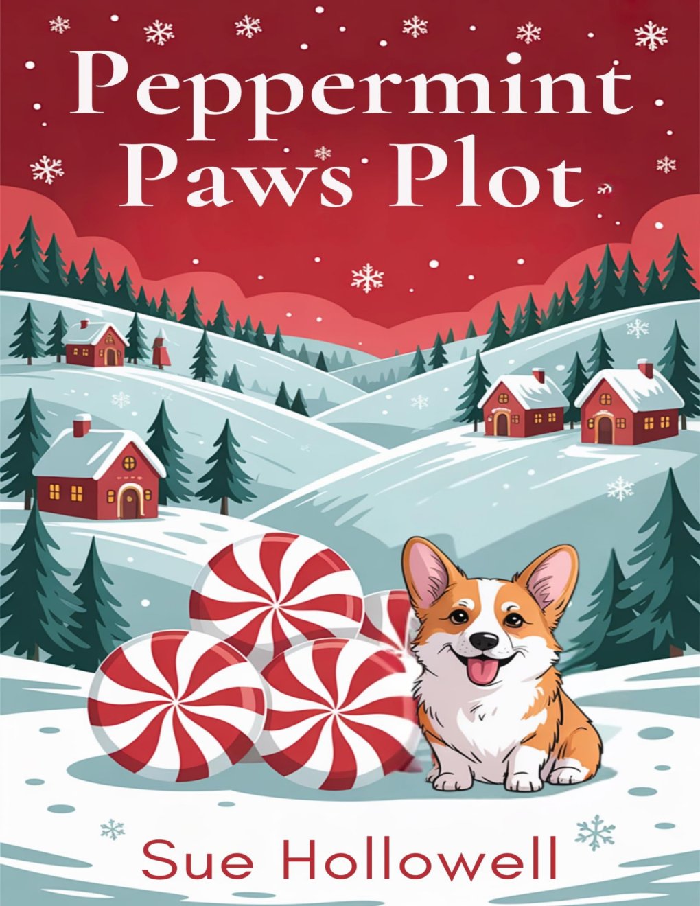 Cover of Peppermint Paws Plot (North Star Paws Mysteries Book 1)
