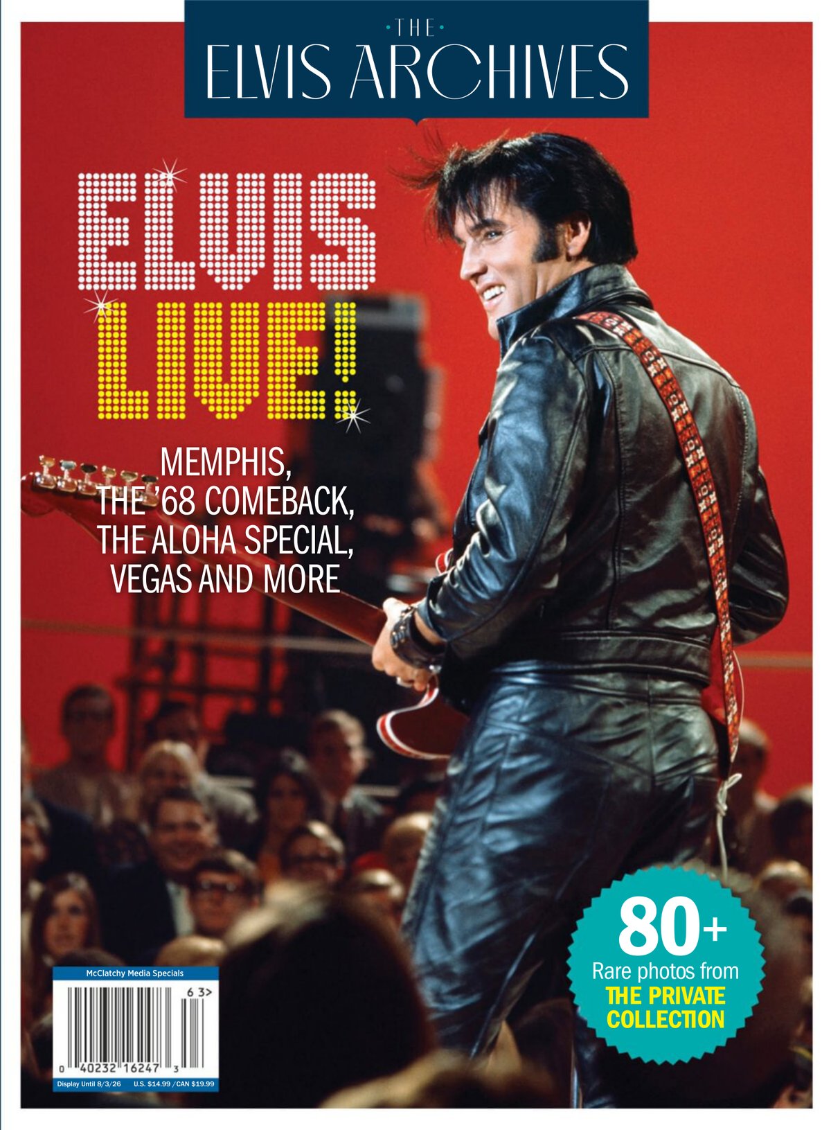 Cover of The Elvis Archives Elvis Live 2026