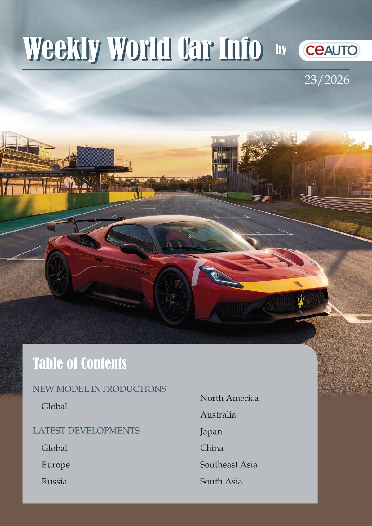 Cover of Weekly World Car Info (2026)