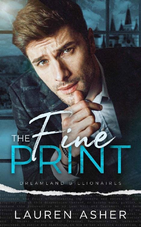 Cover of The Fine Print (Dreamland Billionaires Book 1)