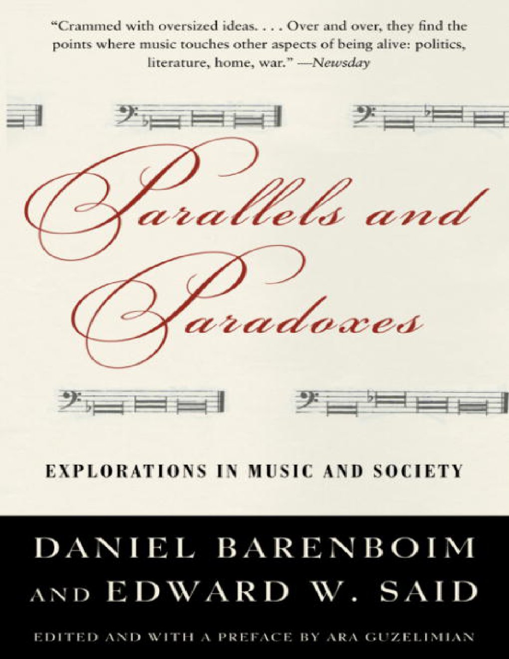 Cover of Parallels and Paradoxes: Explorations in Music and Society
