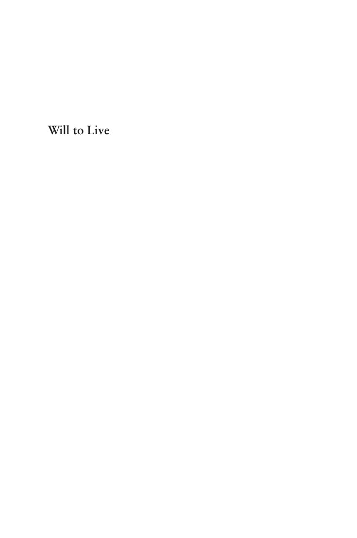 Cover of Will to Live