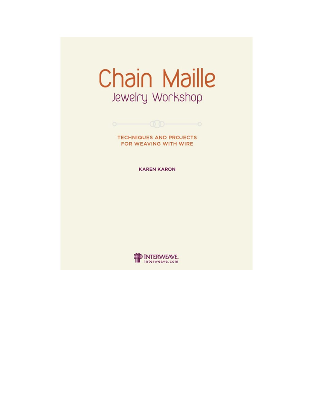 Cover of Chain Maille Jewelry Workshop