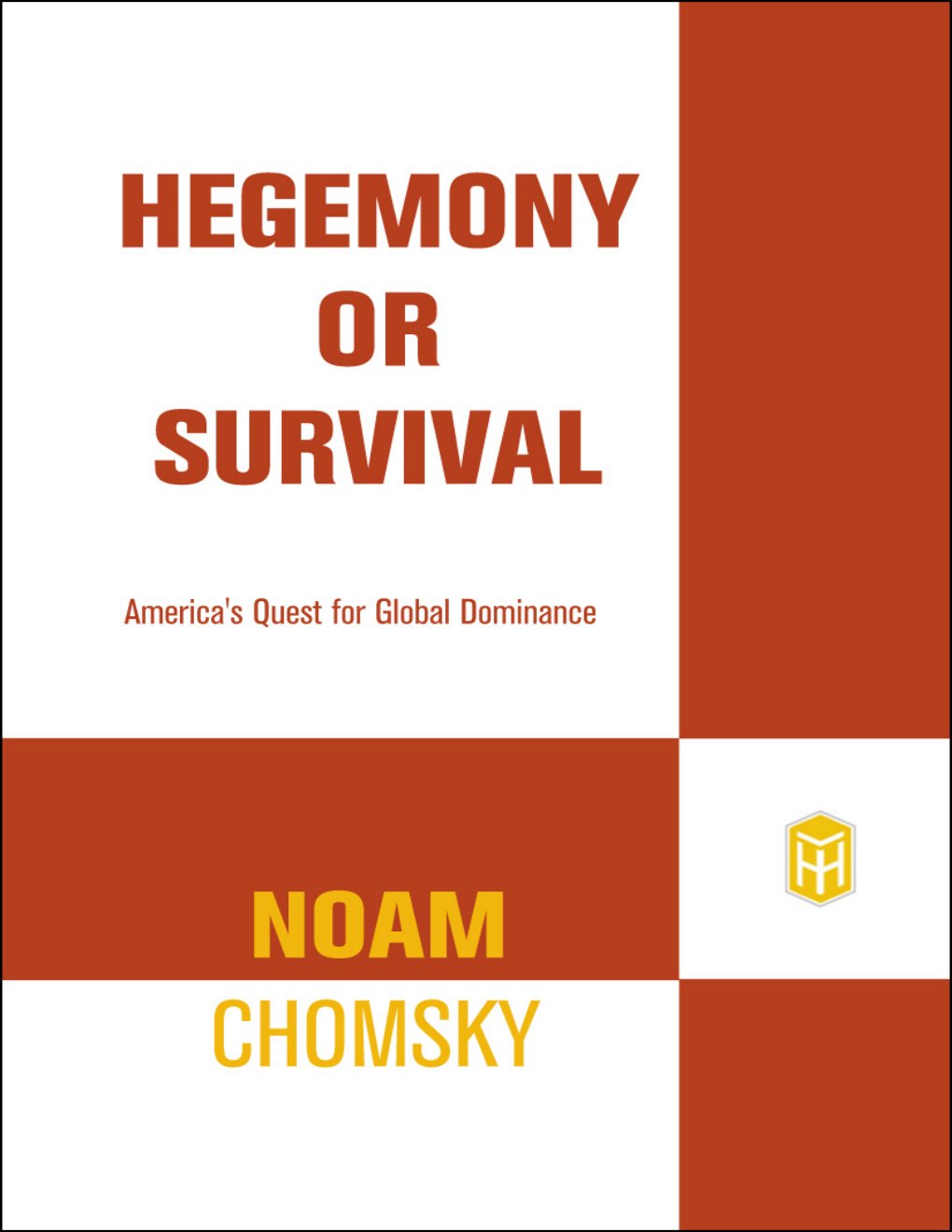 Cover of Hegemony or Survival