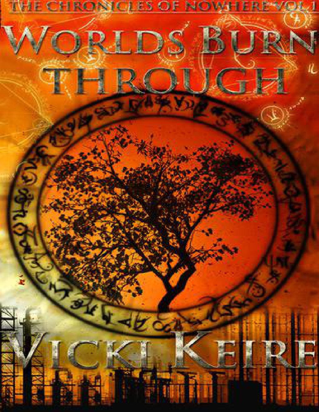 Cover of Worlds Burn Through