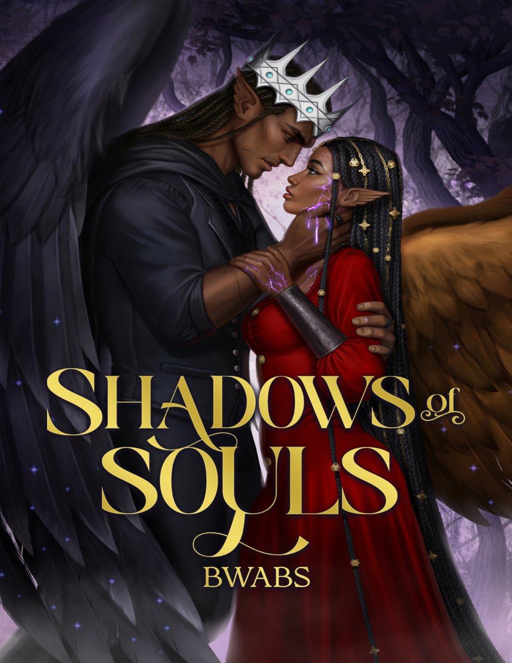 Cover of Shadows of Souls: A Standalone Gothic Caribbean Dark Fantasy With Obsession and Souls Magic