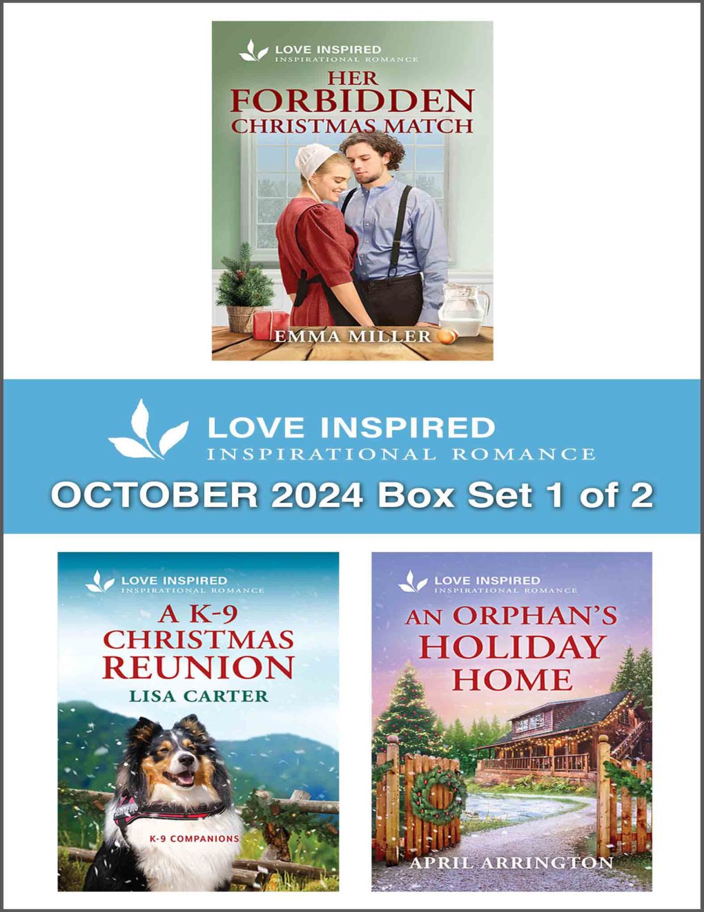 Cover of Love Inspired October 2024 Box Set 1 of 2