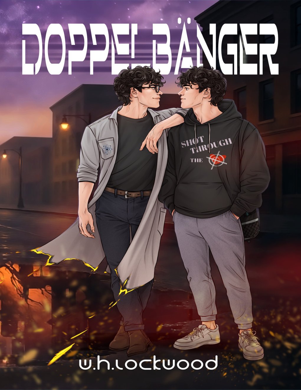 Cover of Doppelbänger: A Sci Fi MM Romance
