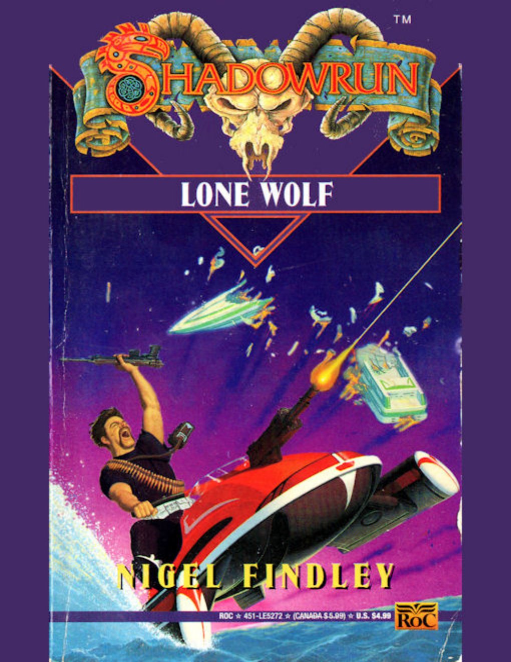 Cover of Shadowrun - 12 - Lone Wolf (1994)