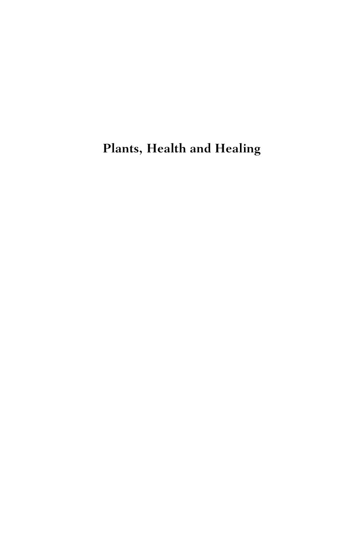 Cover of Plants, Health and Healing