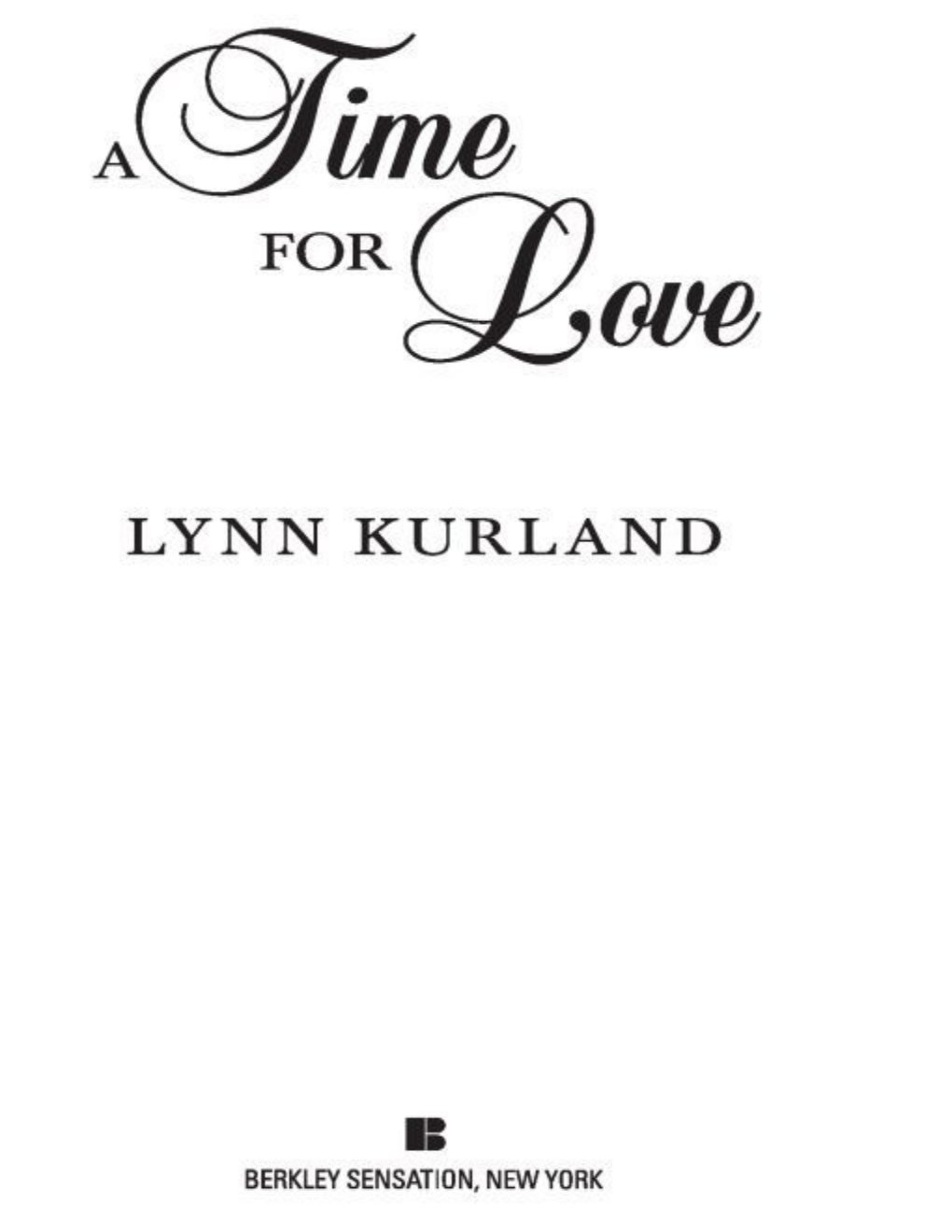 Cover of A Time for Love