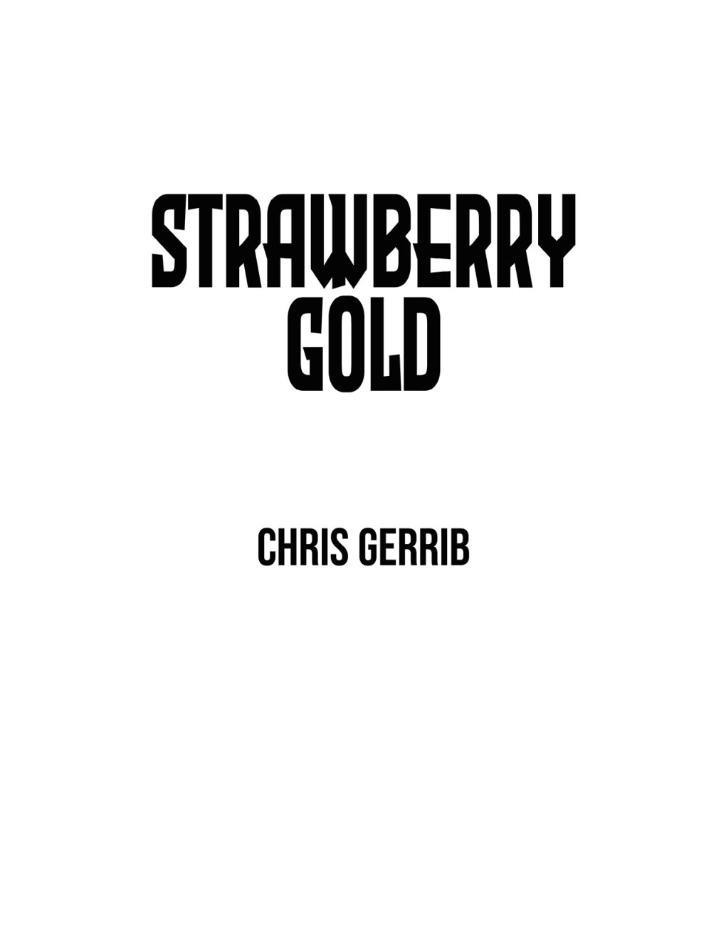Cover of Strawberry Gold