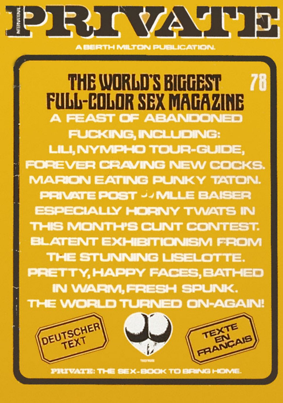 Cover of 078 - Private Magazine