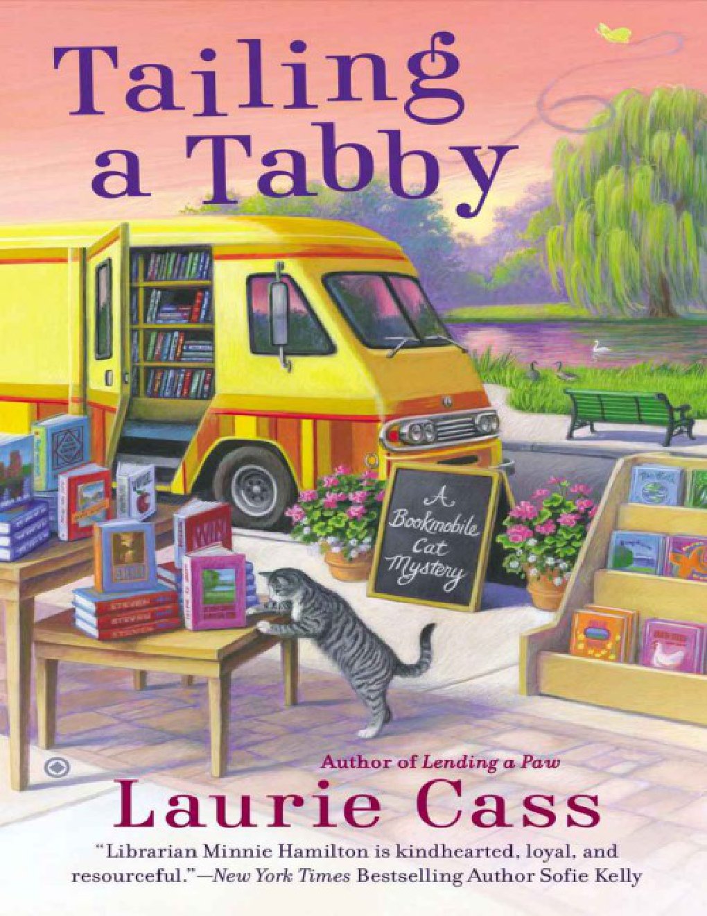 Cover of Laurie Cass - Bookmobile Cat 02 - Tailing a Tabby