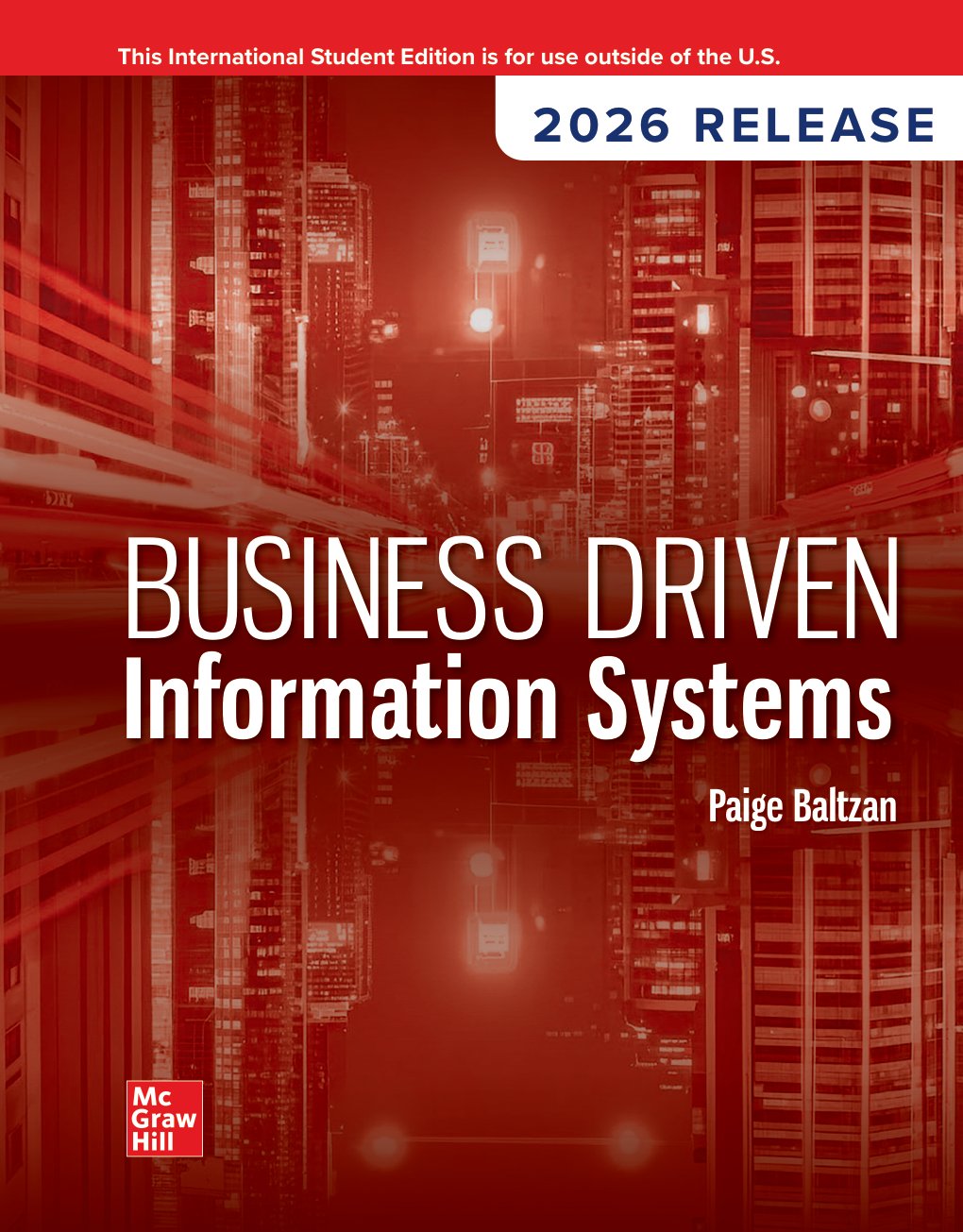 Cover of BUSINESS DRIVEN INFORMATION SYSTEMS, 2026 RELEASE