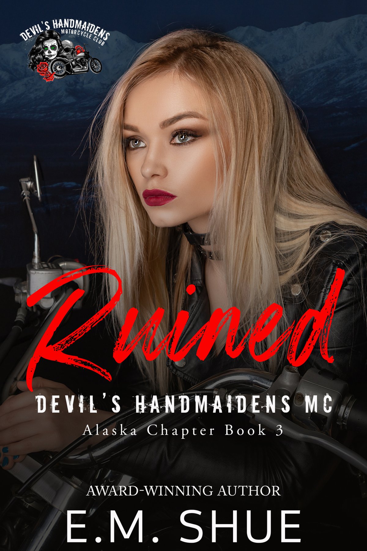 Cover of Ruined- A Devil's Handmaidens MC Novel (2024)