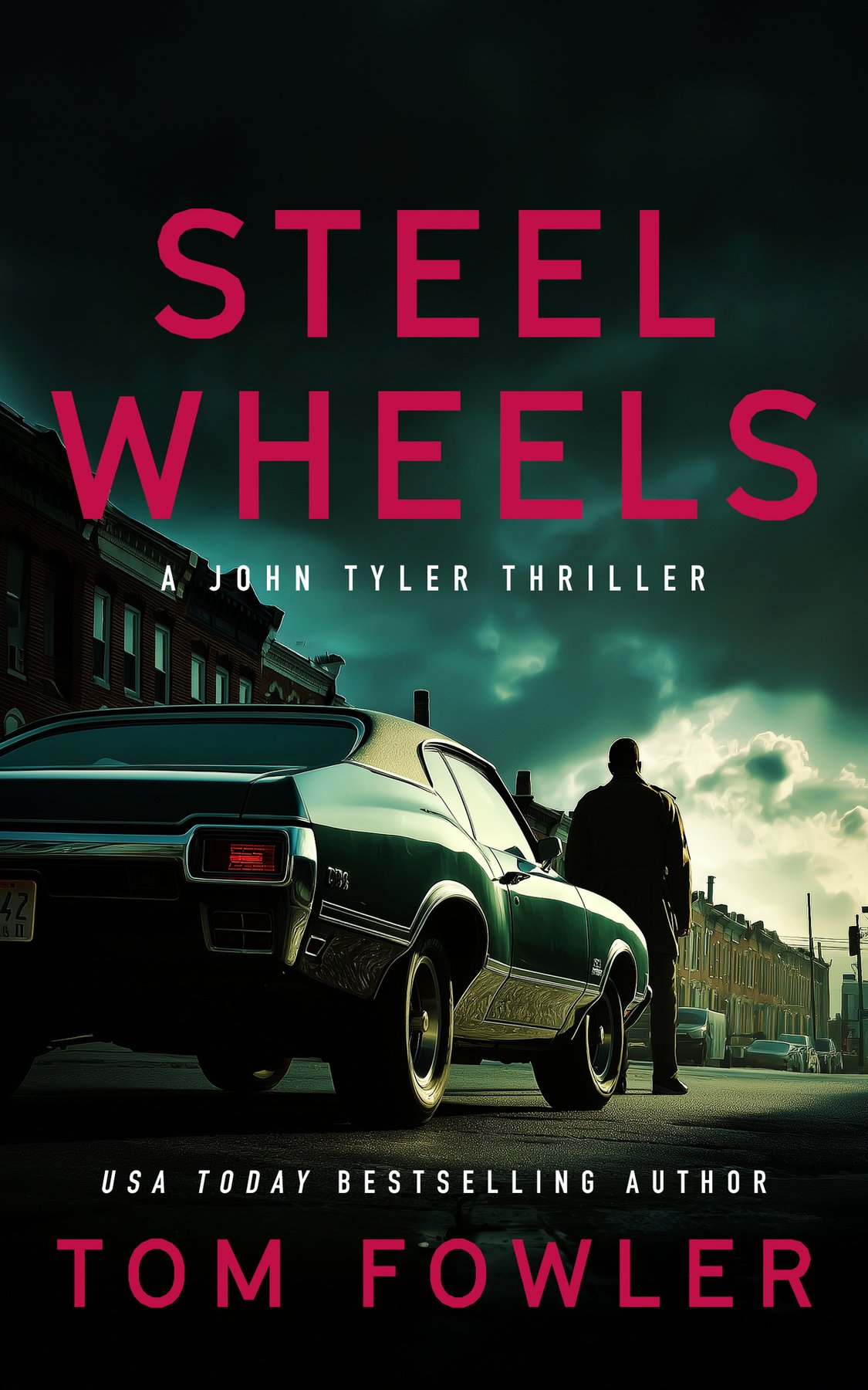 Cover of Steel Wheels- A John Tyler Action Thriller (1972)