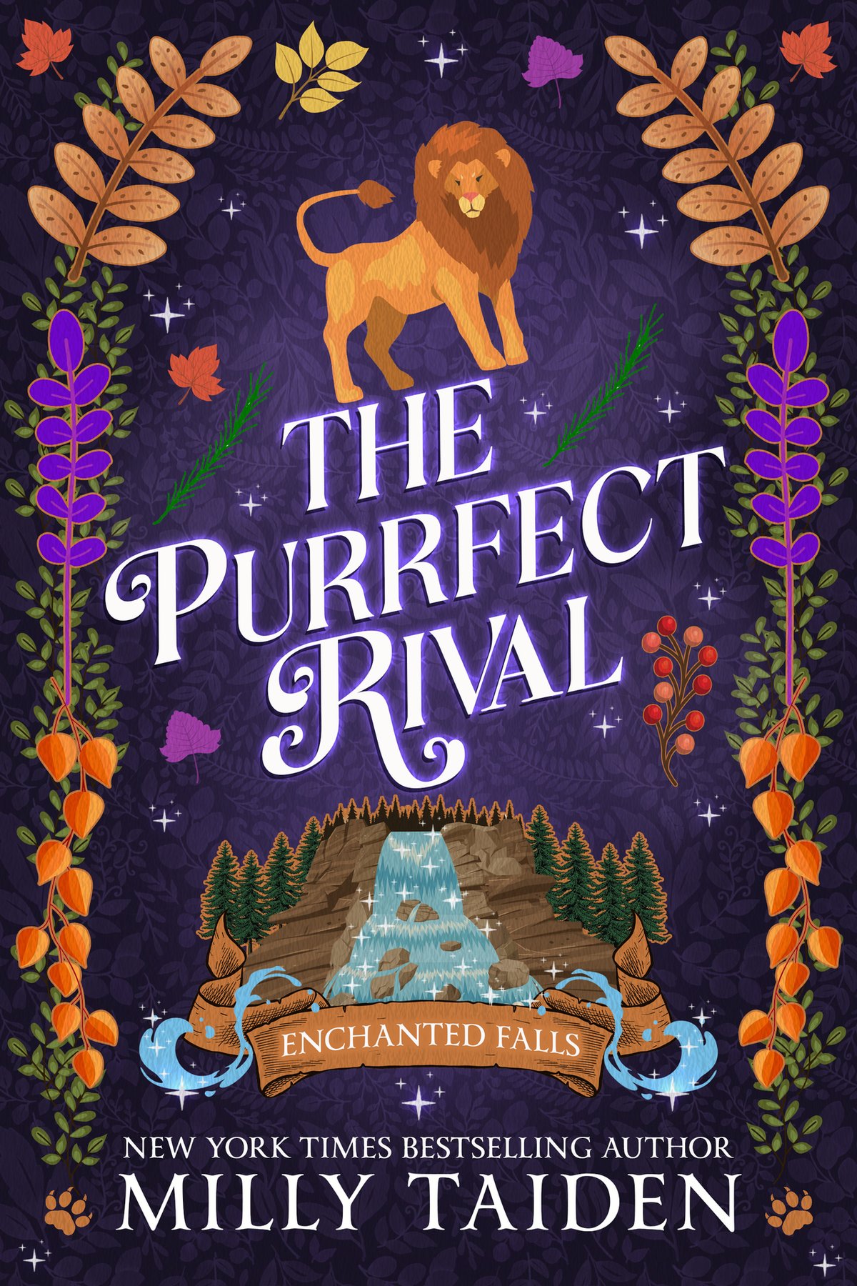 Cover of The Purrfect Rival: A Paranormal Small Town Cozy Shifter Romance Series - with Heat