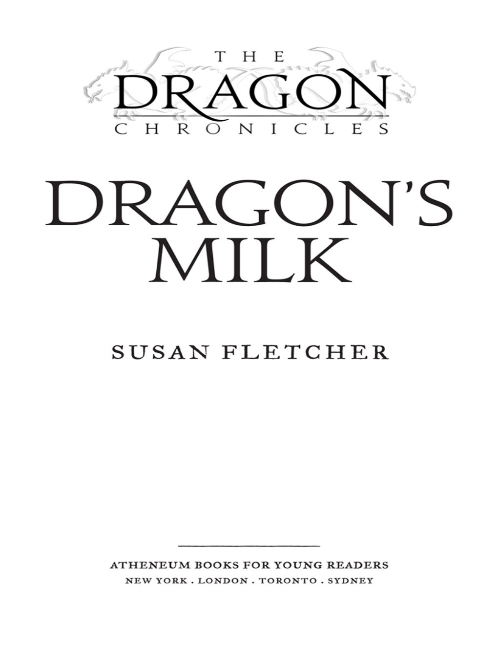 Cover of Dragon's Milk (1951)