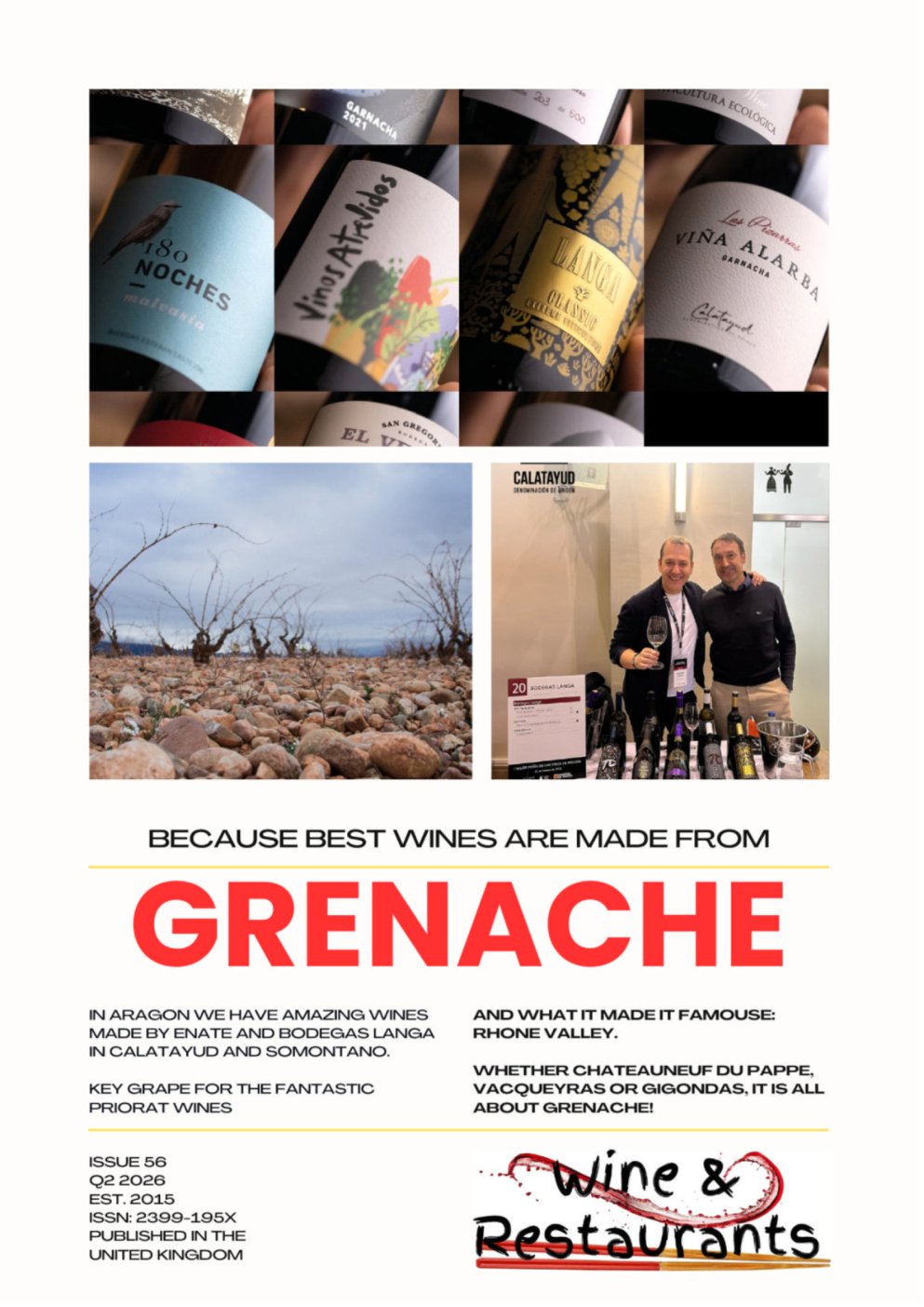 Cover of Wine Restaurants Magazine (2026)