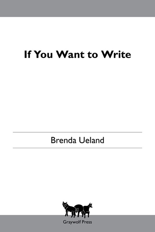 Cover of If You Want to Write