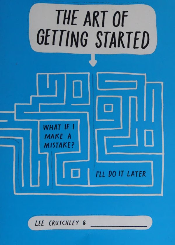 Cover of The art of getting started