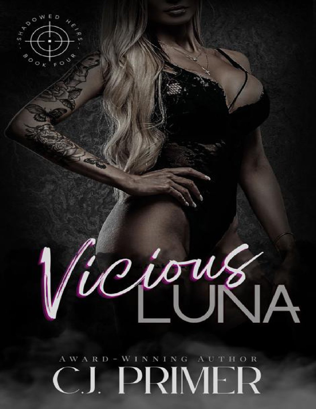Cover of Vicious Luna: An Enemies to Lovers Wolf Shifter Romance (Shadowed Heirs Book Four)