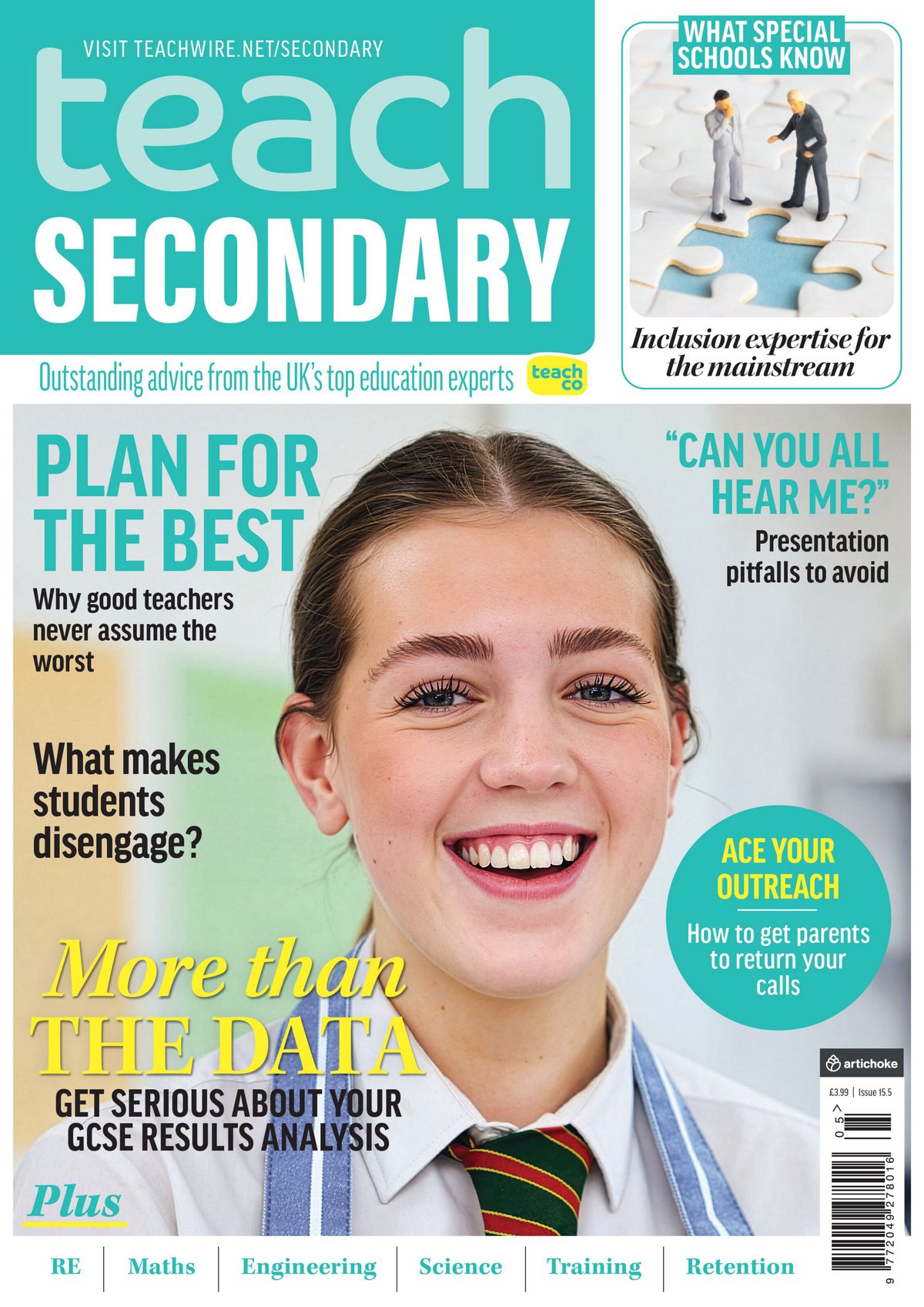 Cover of Teach Secondary Julyaugust 2026