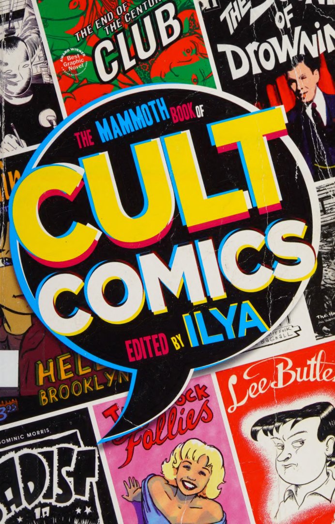 Cover of The mammoth book of cult comics