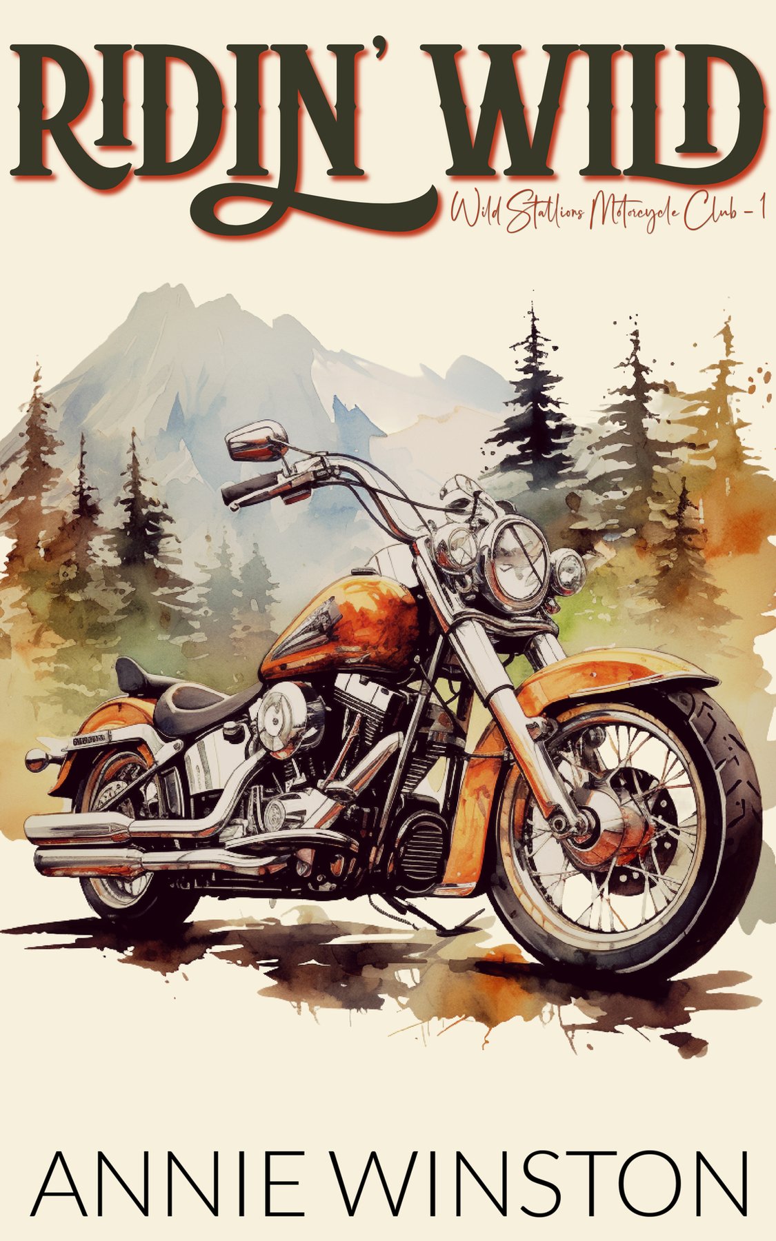Cover of Ridin' Wild (Wild Stallions MC Book 1)