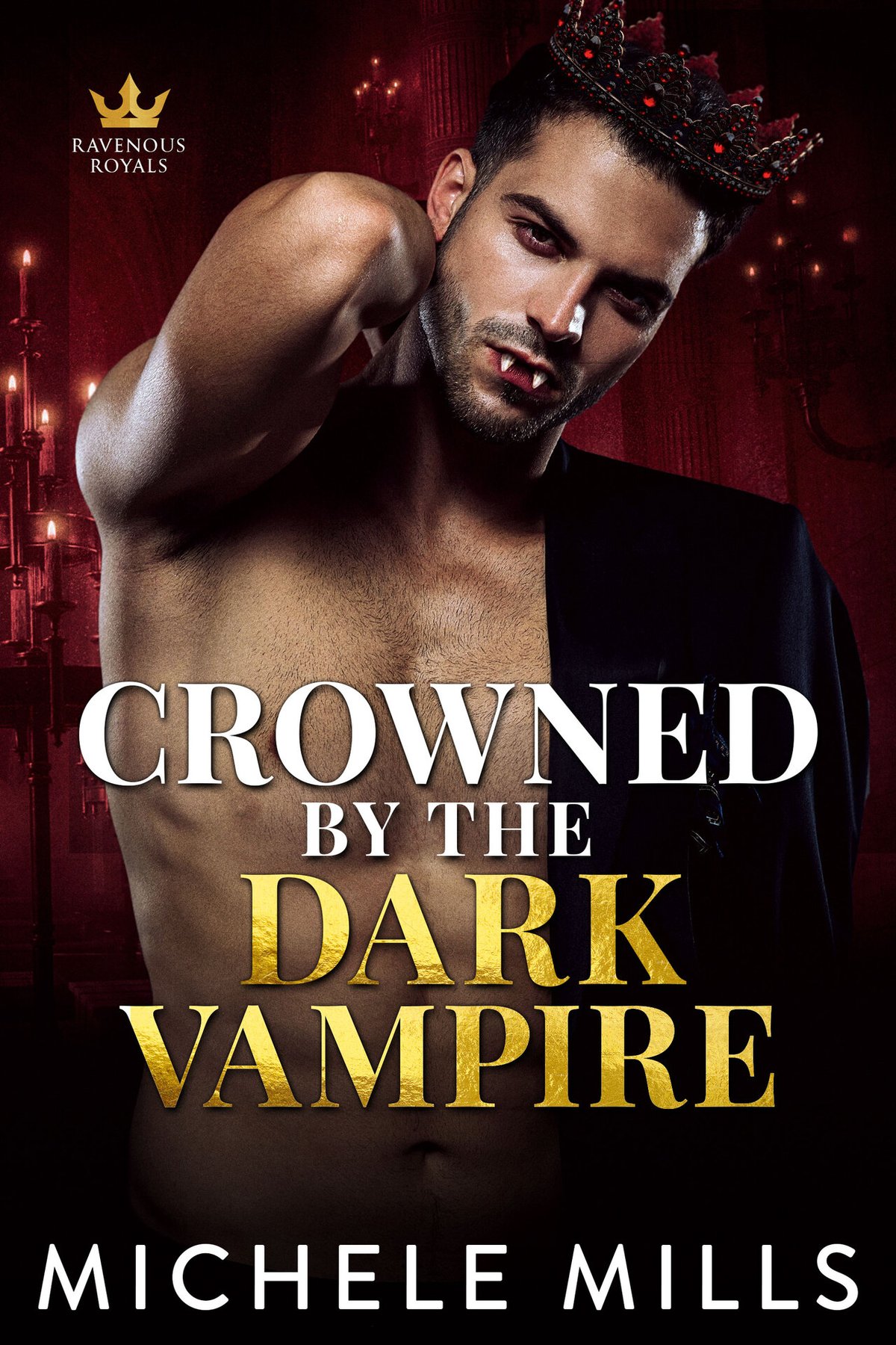 Cover of Crowned by the Dark Vampire (2026)