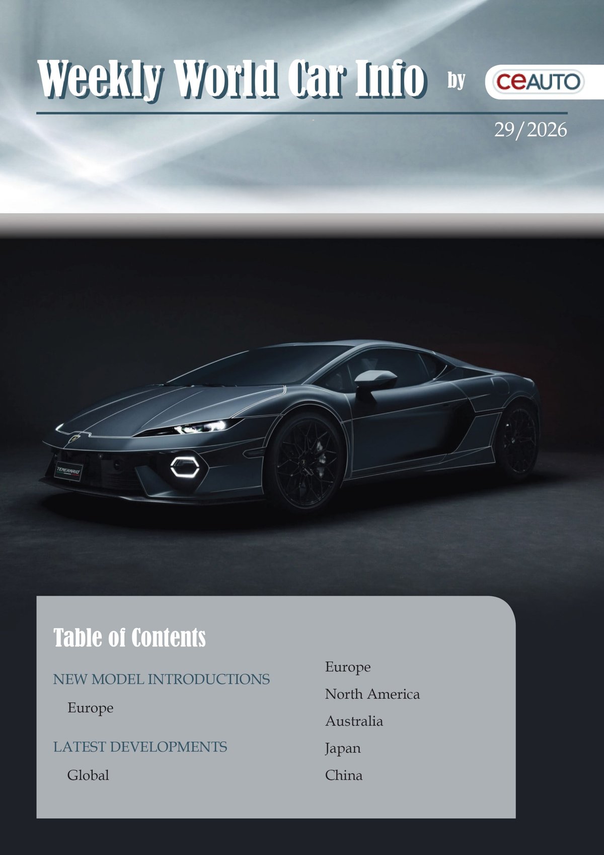 Cover of Weekly World Car Info (2026)