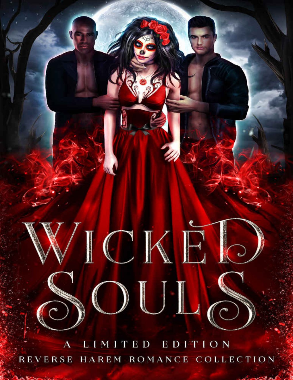 Cover of Wicked Souls: A Limited Edition Reverse Harem Romance Collection
