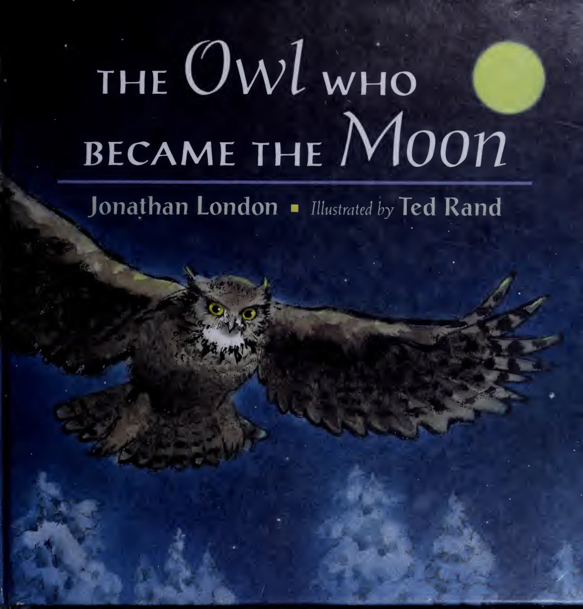 Cover of The owl who became the moon