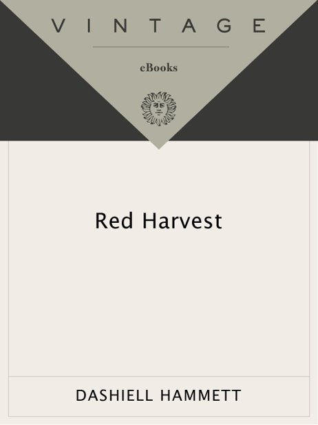 Cover of Red Harvest (1921)