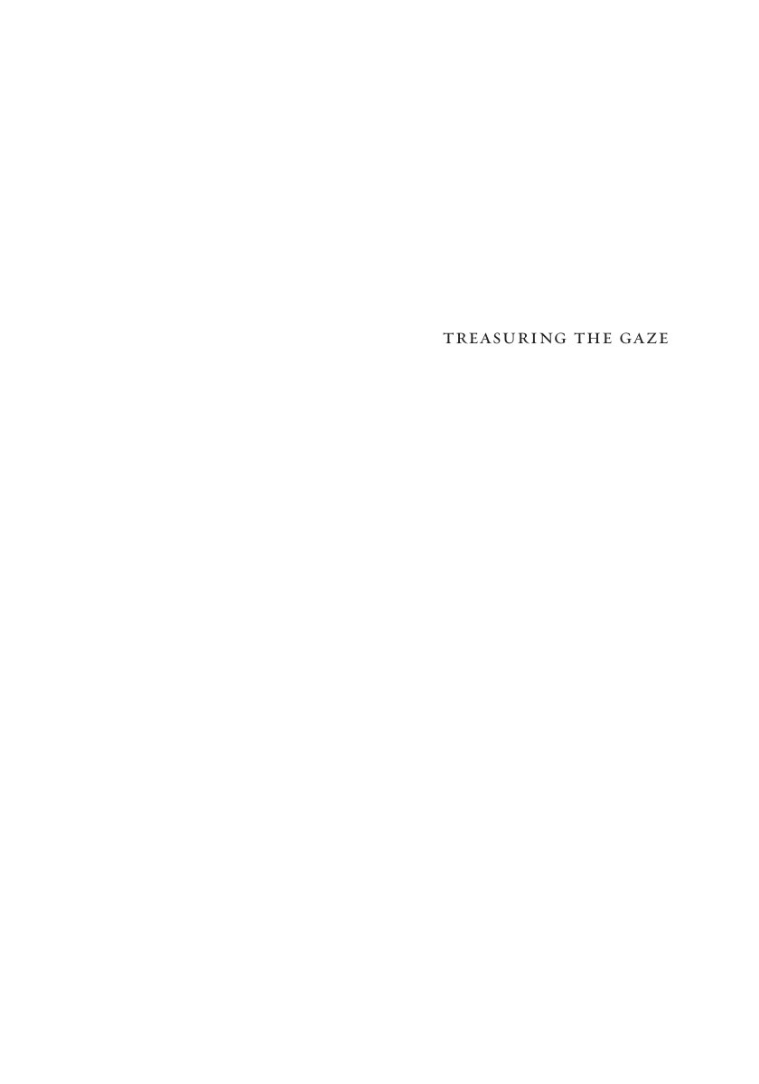 Cover of treasuring the gaze