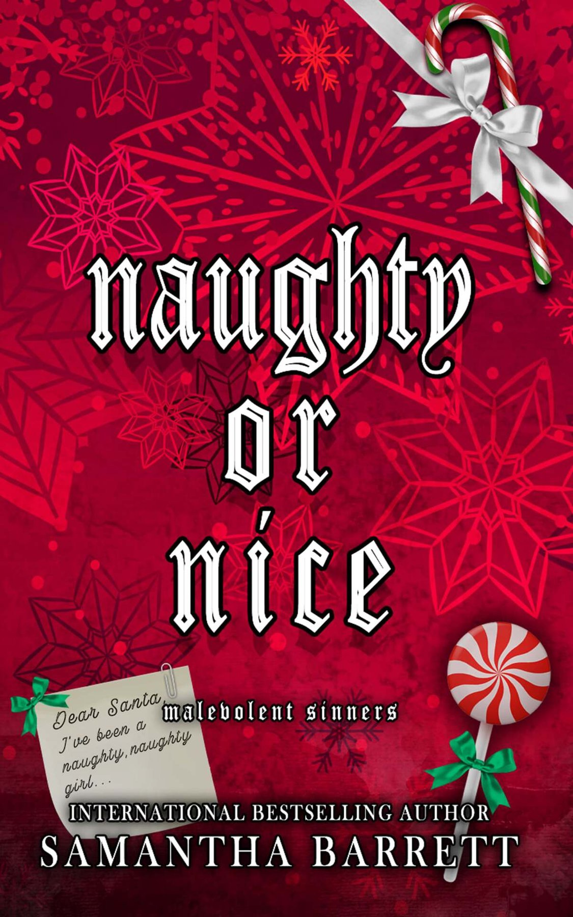 Cover of Naughty Or Nice (Malevolent Sinners Book 1)