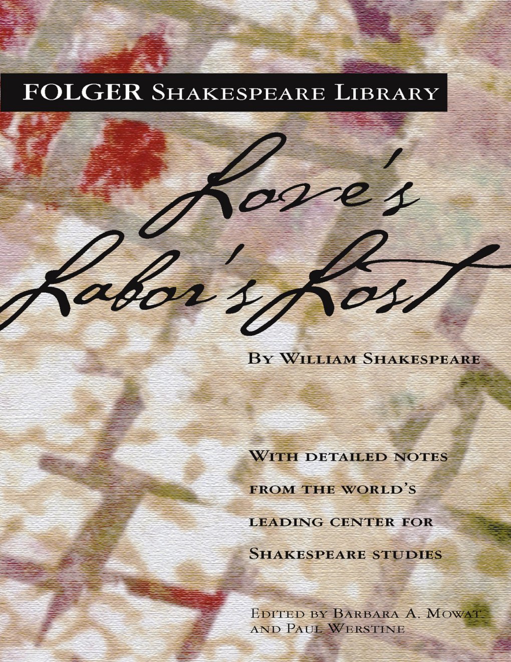 Cover of Love's Labor's Lost