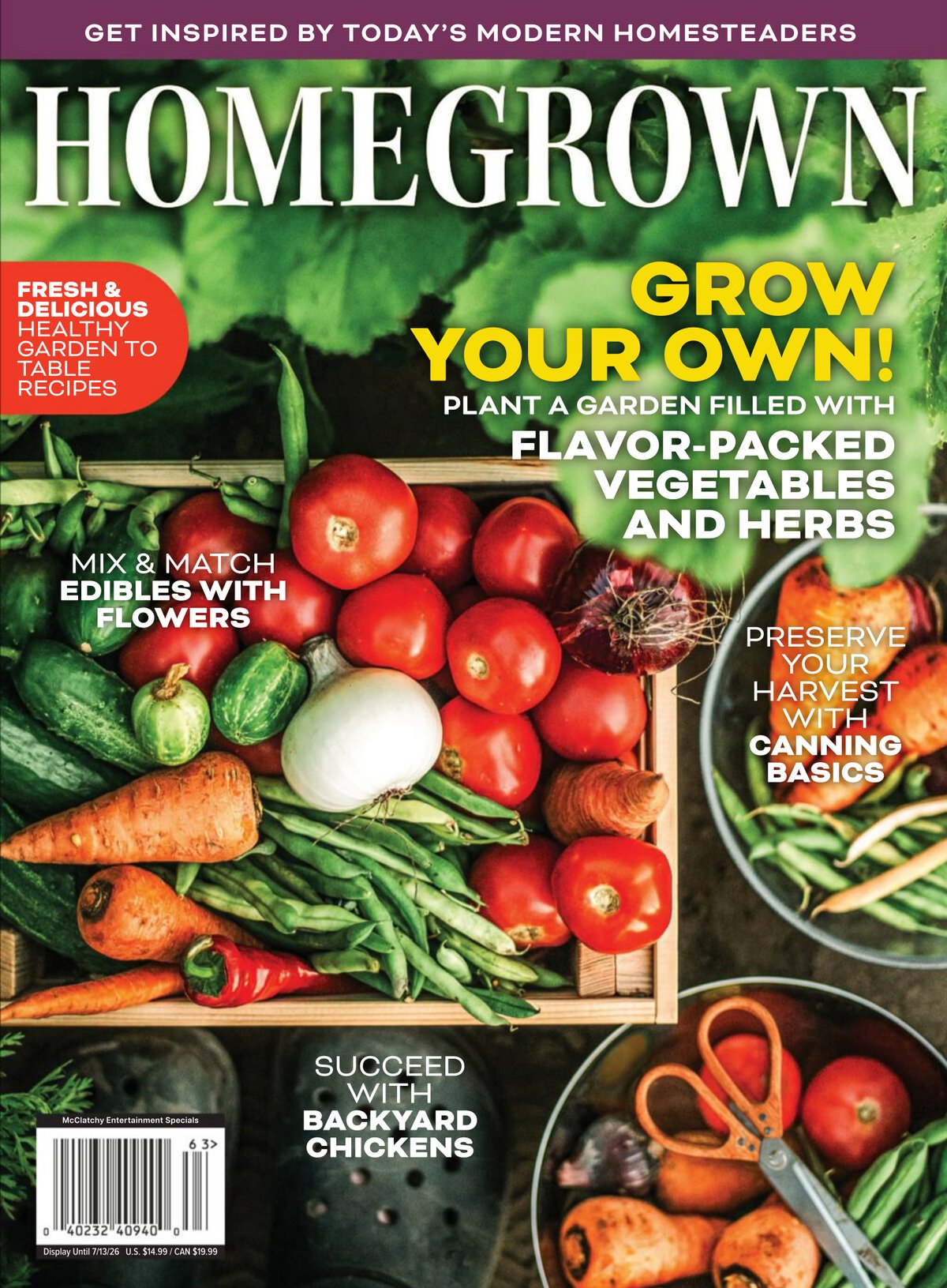 Cover of Homegrown Grow Your Own 2026