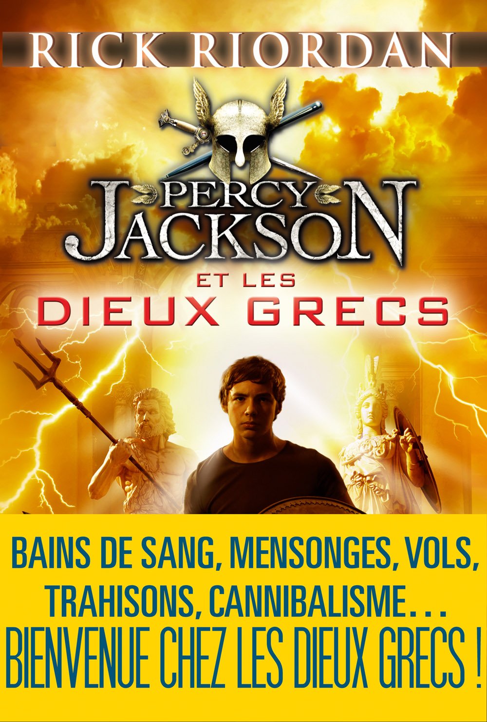 Cover of Percy Jackson et les dieux grecs
