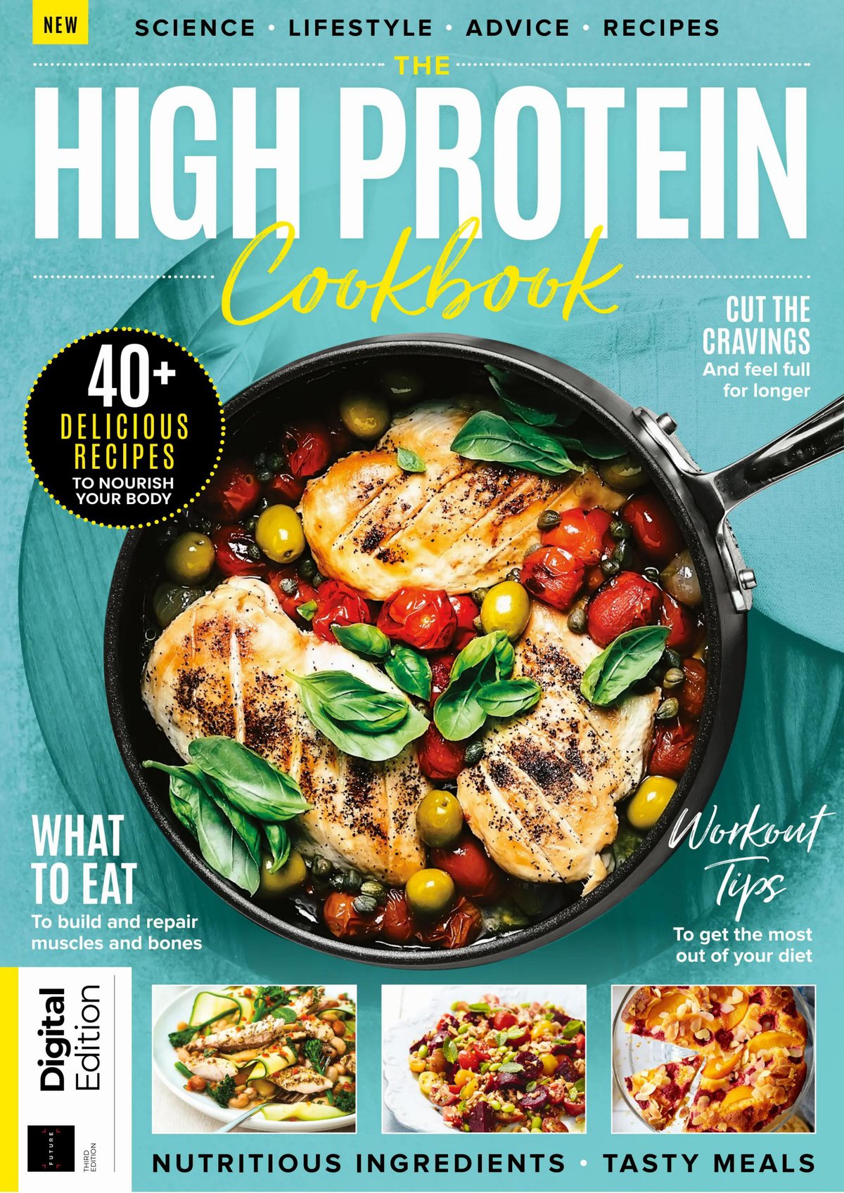 Cover of The High Protein Cookbook (2026)