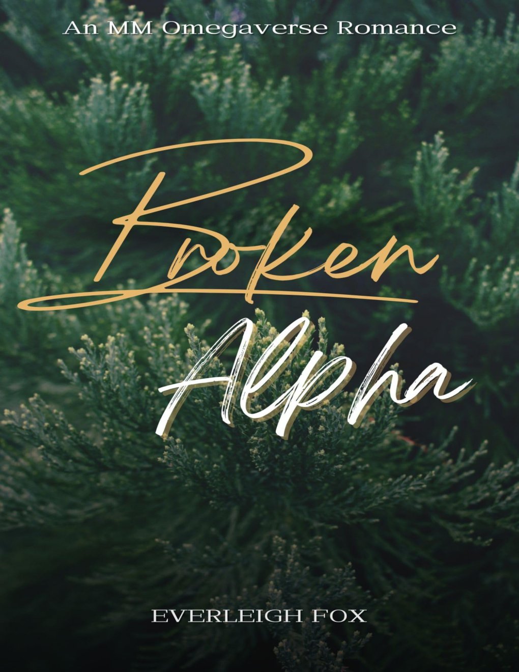 Cover of Broken Alpha: An MM Mpreg Omegaverse (Unwanted)